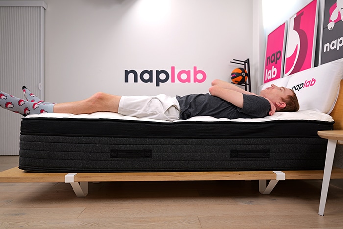 Nolah Evolution 2025 Edge Support Test Back Sleeping