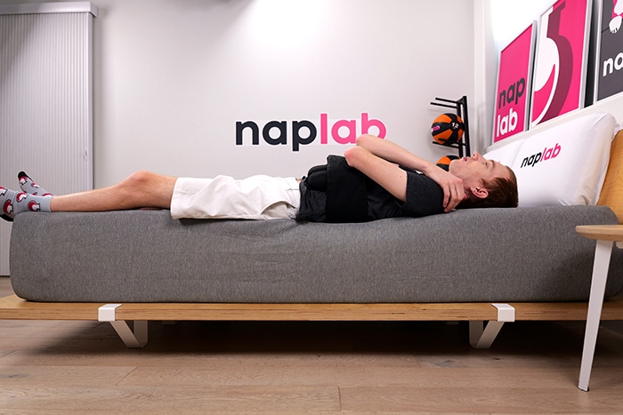 Siena Signature 12 Edge Support Test Back Sleeping With Vest