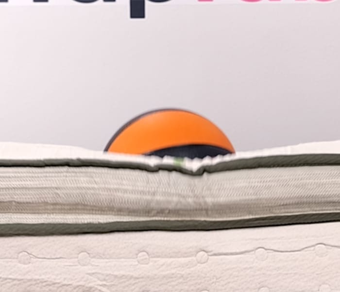 Avocado Green Pillowtop Bounce Depth