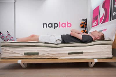 Avocado Green Pillowtop Edge Support Test Back Sleeping