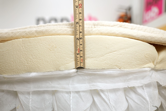 Avocado Organic Hybrid Measuring Comfort Layer