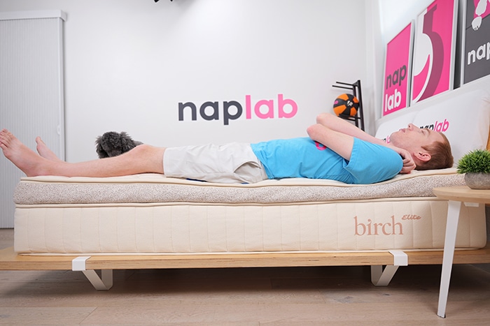 Birch Elite Edge Support Test Back Sleeping