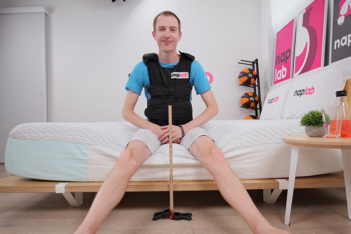 Casper Snow Max Edge Support Test With Vest