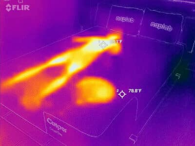 Casper Cloud One Before Cooling Test