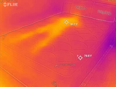 Dreamcloud Ultra After Cooling Test