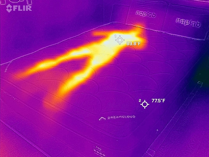Dreamcloud Ultra Before Cooling Test Dreamcloud Ultra Before Cooling Test