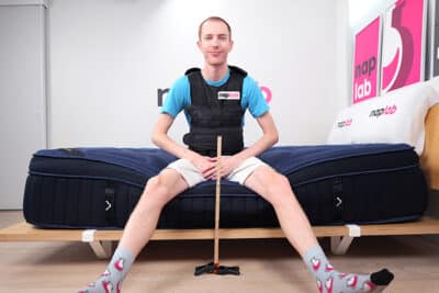 Dreamcloud Ultra Edge Support Test With Vest