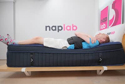 Dreamcloud Ultra Hybrid Edge Support Test Back With Vest