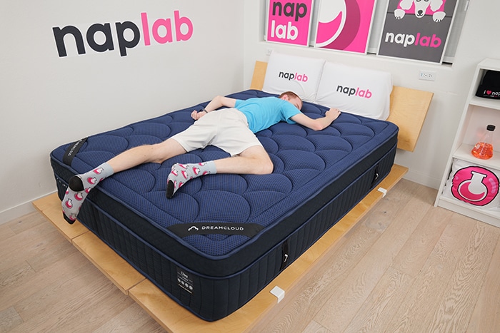 Dreamcloud Ultra Hybrid Stomach Sleeping