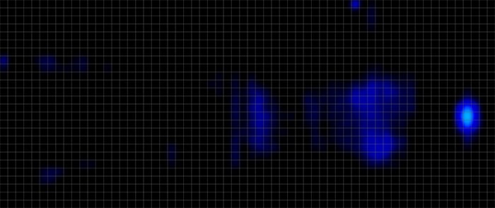 Dreamcloud Ultra Hybrid Pressure Map Back Sleeping