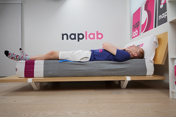 Juno Hybrid Edge Support Test Back Sleeping