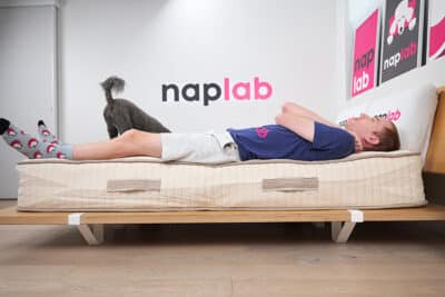 Avocado Wool Edge Support Test Back Sleeping Avocado Wool Edge Support Test Back Sleeping