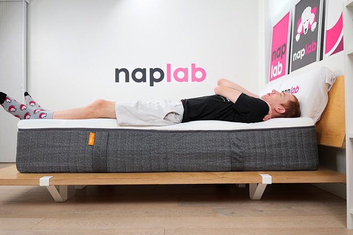 Emma Performance Thermo Edge Support Test Back Sleeping