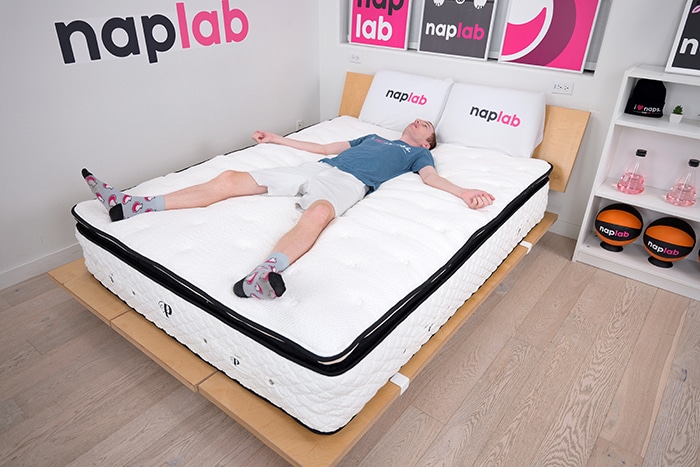 Plushbeds Signature Bliss Back Sleeping