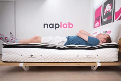 Plushbeds Signature Bliss Edge Support Test Back Sleeping