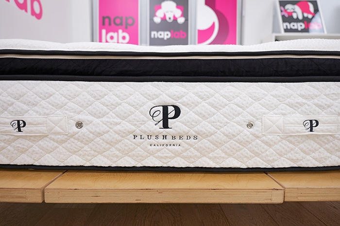 Plushbeds Signature Bliss Logo And Handles