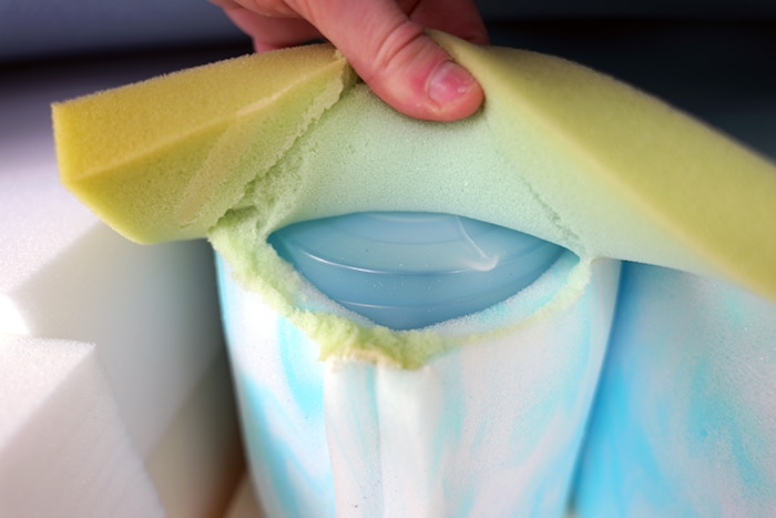 Bryte Balance Pro Showing Air Cylinders