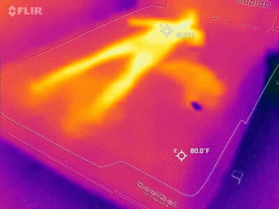 Cool Gel Ultimate Before Cooling Test