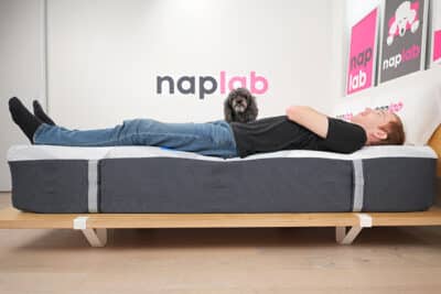 Sealy Icon Edge Support Test Back Sleeping Sealy Icon Edge Support Test Back Sleeping