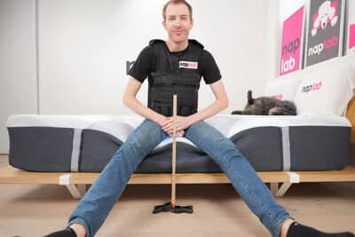 Sealy Icon Edge Support Test With Vest Sealy Icon Edge Support Test With Vest