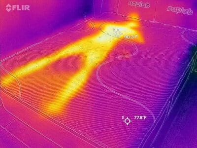 Sealy Posturepedic Plus Prosser Hills Before Cooling Test