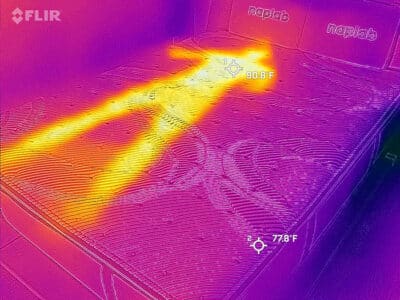 Sealy Posturepedic Pro Lincoln Heights Before Cooling Test Sealy Posturepedic Pro Lincoln Heights Before Cooling Test