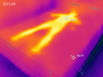 Tempurpedic Supreme Hybrid Before Cooling Test Tempurpedic Supreme Hybrid Before Cooling Test