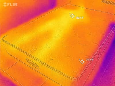 Beautyrest BR800 After Cooling Test