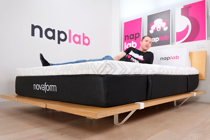 Novaform Advanced Back Support Plus Lounging