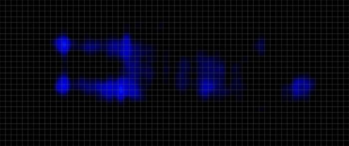 Novaform Advanced Back Support Plus Pressure Map Stomach