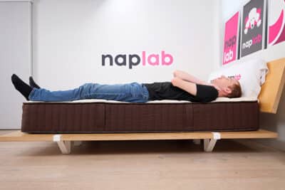 Sweet Zzz Honey Hybrid Edge Support Test Back Sleeping