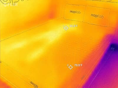 Sleepmax Omnifit Hybrid After Cooling Test