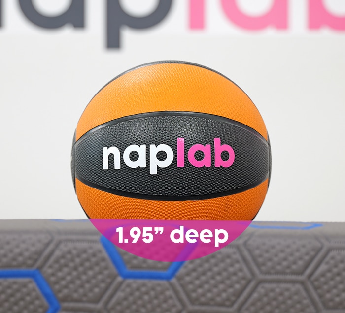 Sleepmax Omnifit Hybrid Sinkage Test Sleepmax Omnifit Hybrid Sinkage Test