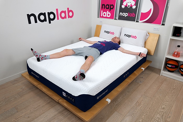 Bedgear M3 Performance Back Sleeping