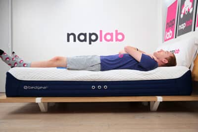 Bedgear M Performance Edge Support Test Back Sleeping