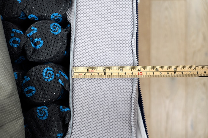 Bedgear M3 Performance Measuring Edge Foam Width