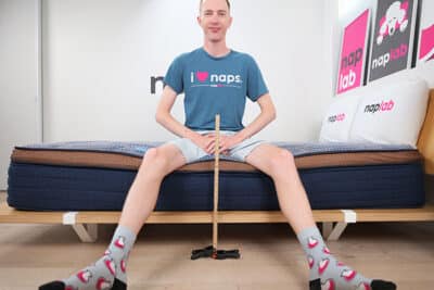 Brooklyn Bedding Copperflex Hybrid Edge Support Test