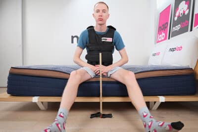 Brooklyn Bedding Copperflex Hybrid Edge Support Test With Vest