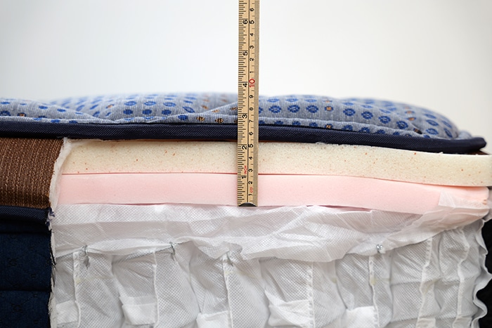 Brooklyn Bedding Copperflex Hybrid Measuring Comfort Layer