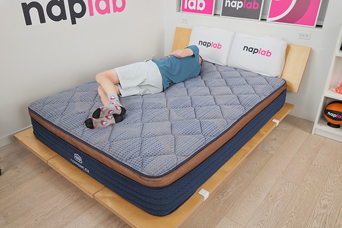 Brooklyn Bedding Copperflex Hybrid Side Sleeping