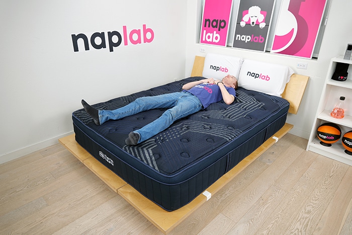 Brooklyn Bedding Thermobalance Back Sleeping