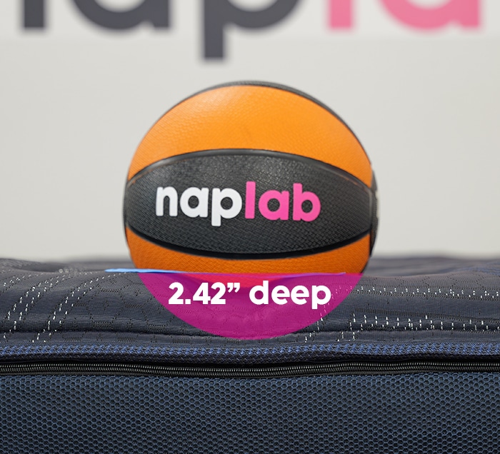 Brooklyn Bedding Thermobalance Elite Sinkage Test Brooklyn Bedding Thermobalance Elite Sinkage Test