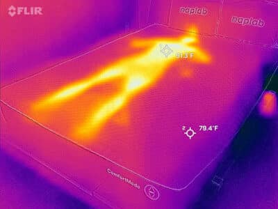 Sleep Number Comfort Mode Before Cooling Test Sleep Number Comfort Mode Before Cooling Test