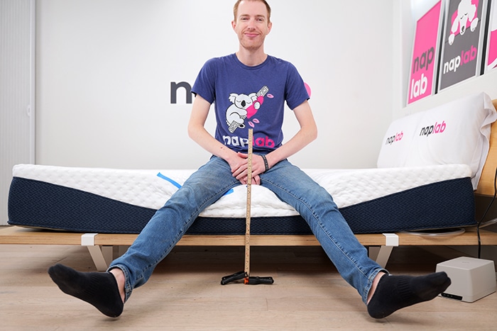 Sleep Number Comfort Mode Edge Support Test