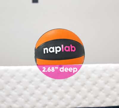 Sleep Number Comfort Mode Sinkage Test Firmness