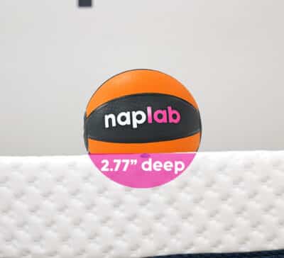 Sleep Number Comfort Mode Sinkage Test Firmness