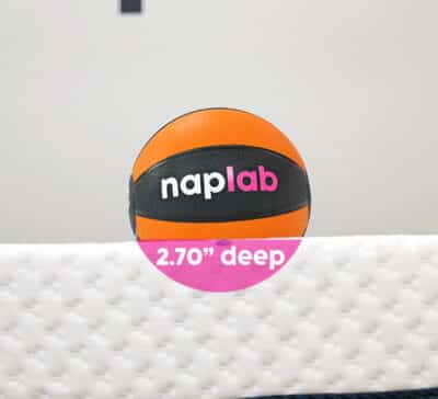 Sleep Number Comfort Mode Sinkage Test Firmness