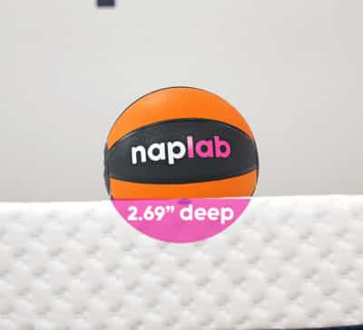 Sleep Number Comfort Mode Sinkage Test Firmness