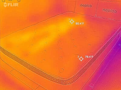 Winkbed Plus After Cooling Test Winkbed Plus After Cooling Test
