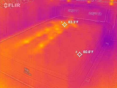 Brooklyn Bedding Aurora Luxe Cooling After Cooling Test